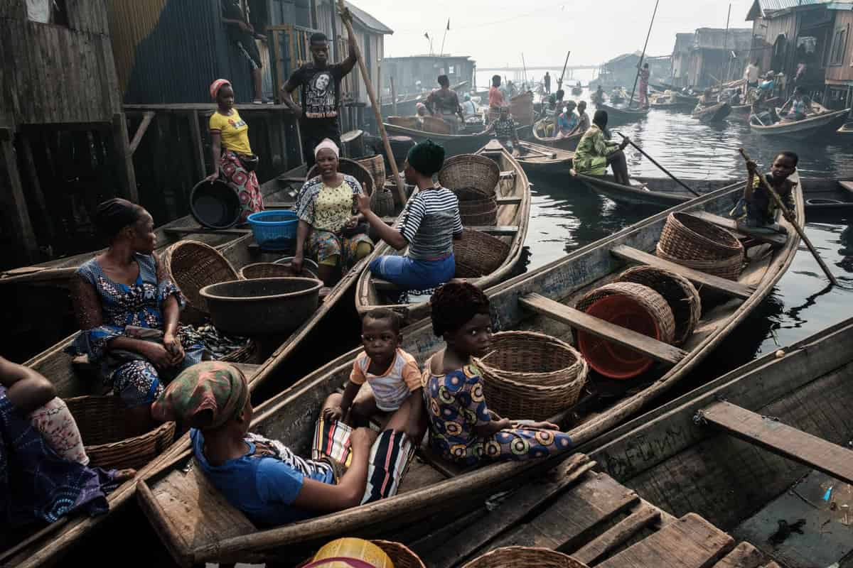 Makoko; the floating community slum in Lagos Nigeria | Yaba Makoko