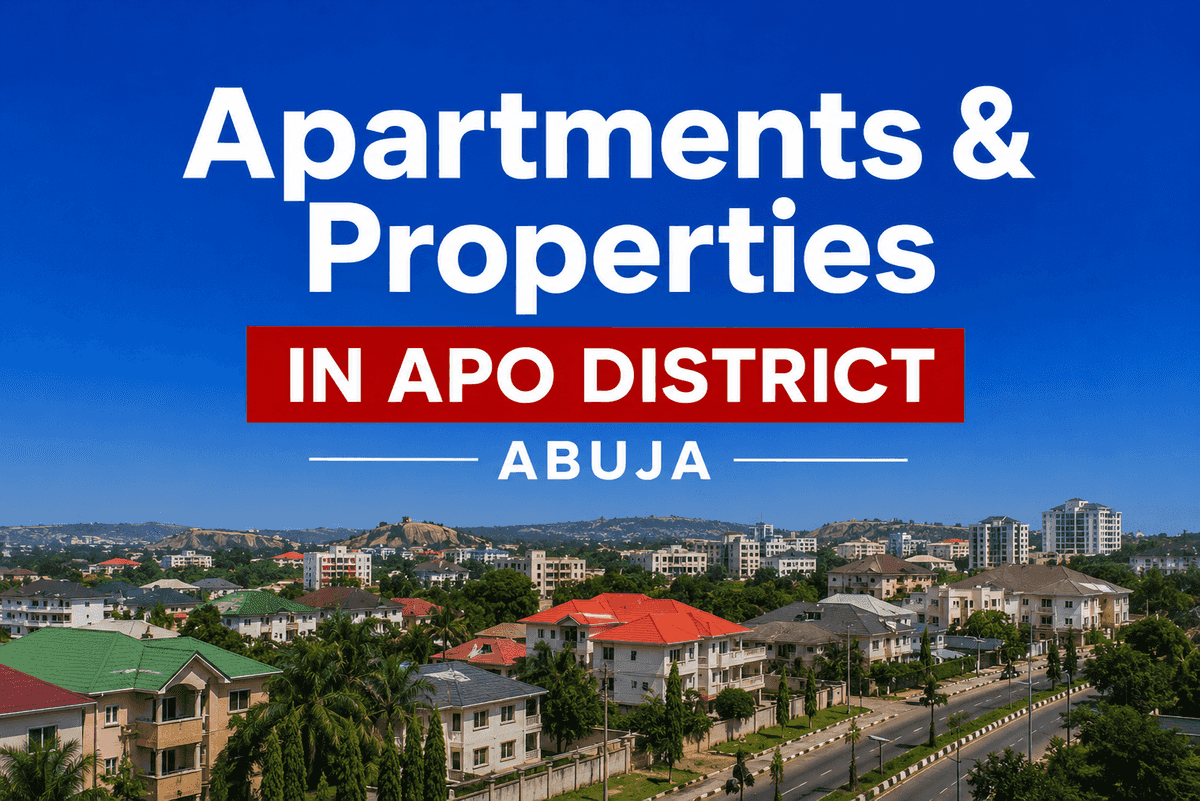 Vacant Houses and Apartments for sale and for rent in Apo District Abuja