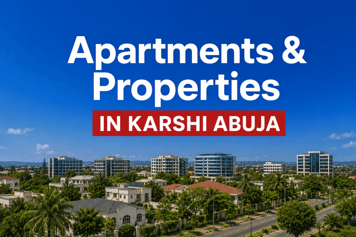 Vacant Houses and Apartments for rent and for sale in Karshi Abuja