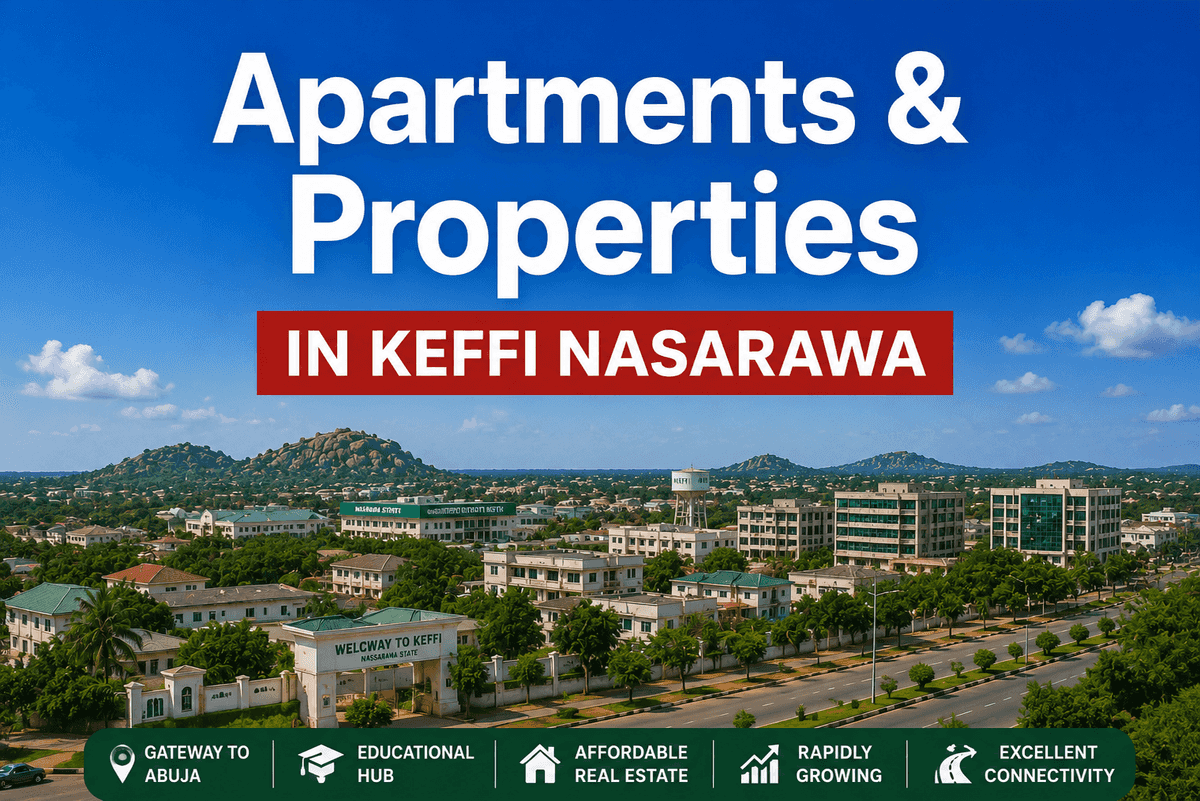 Vacant Houses and Apartments in Keffi Nasarawa for rent and for sale